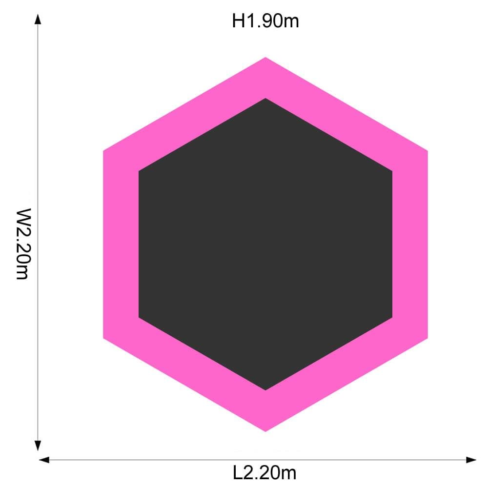Plum 7ft Junior Jumper Trampoline Pink