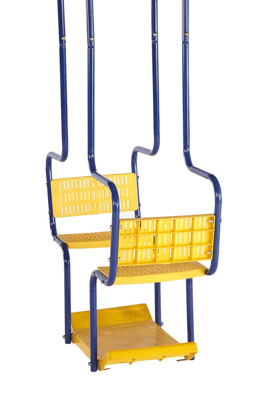 Plum 5 Unit Metal Swing with Slide