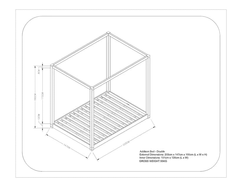 Addison Kids Bed