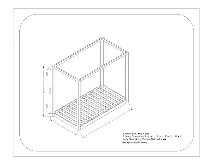 Addison Kids Bed