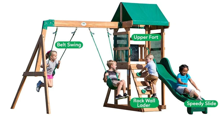 Lifespan Kids BYD Buckley Hill Swing & Play Set