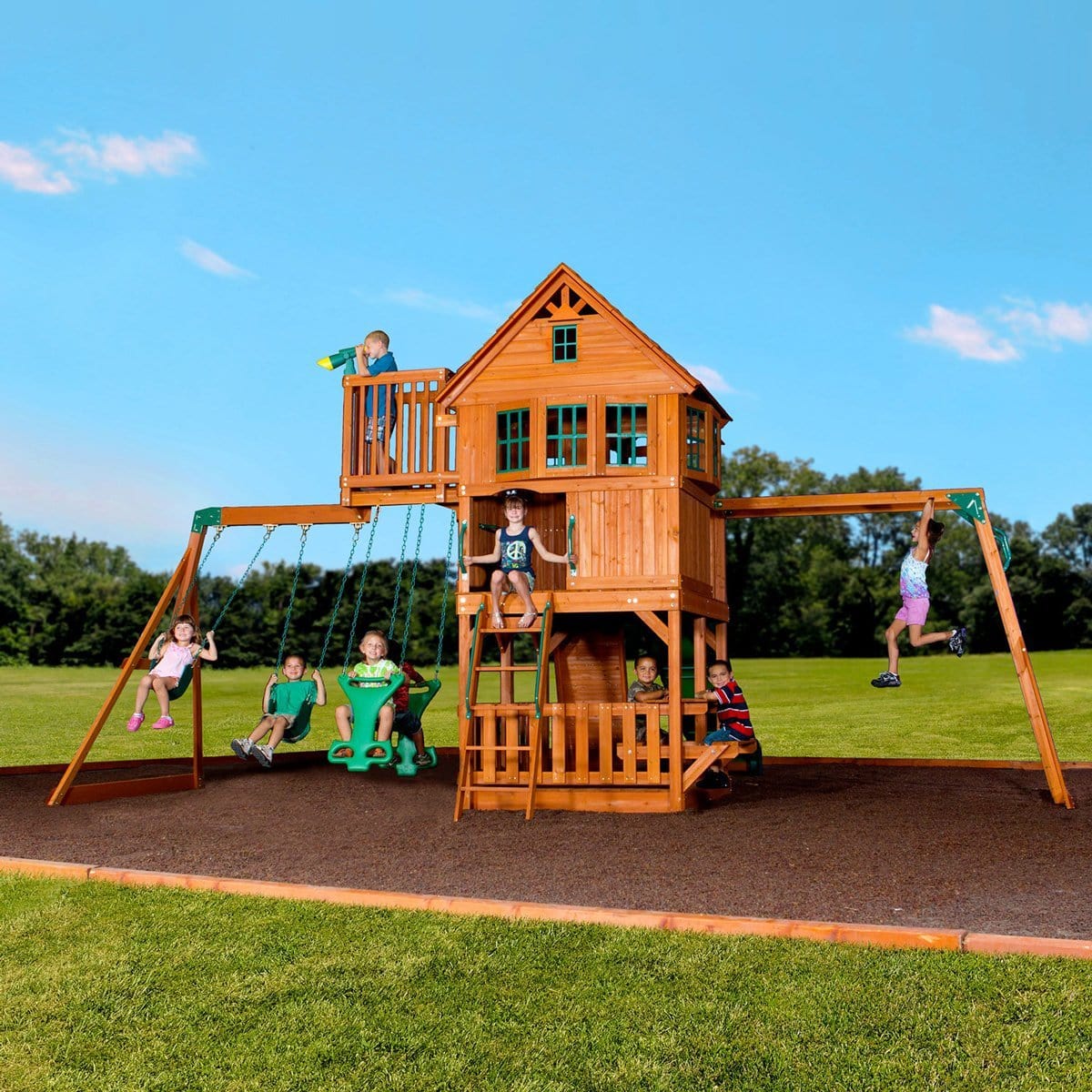 Lifespan Kids BYD Skyfort 2 Swing & Play Set