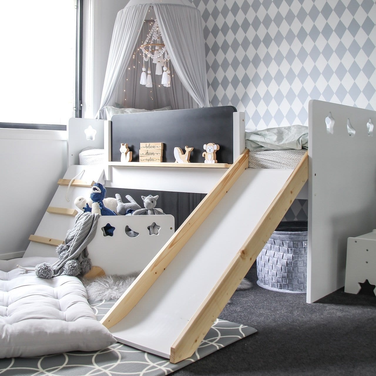 Hopscotch Kids The Galaxy Kids Bed