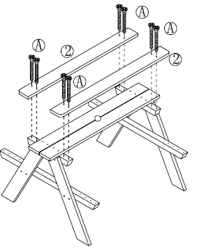 Children’s Picnic Table with Umbrella