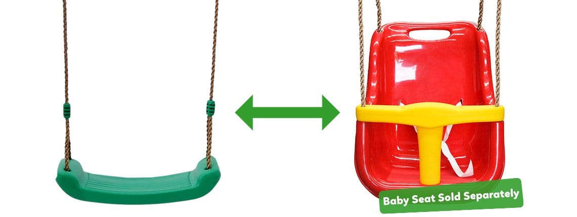 Lifespan Kids Forde 3-Station Swing Set
