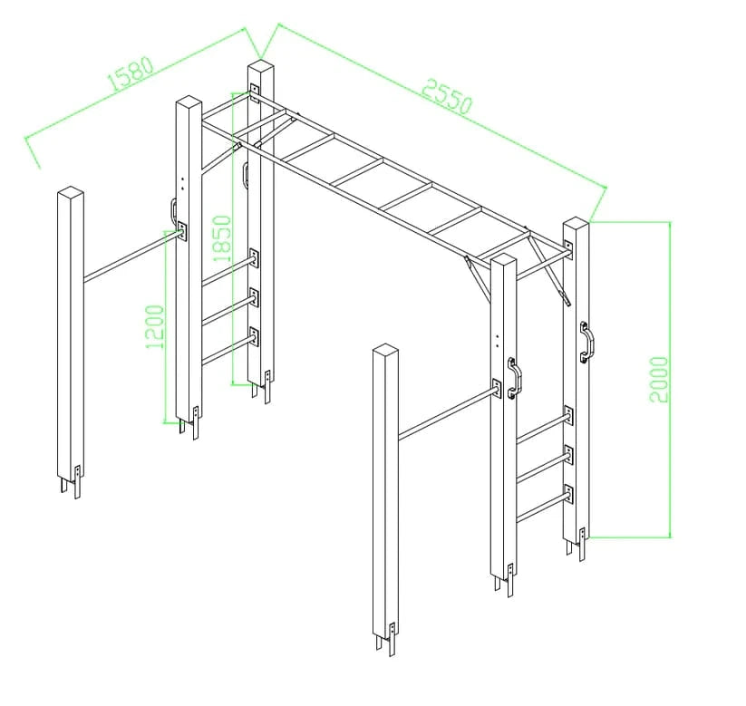 Monkey Bars Set