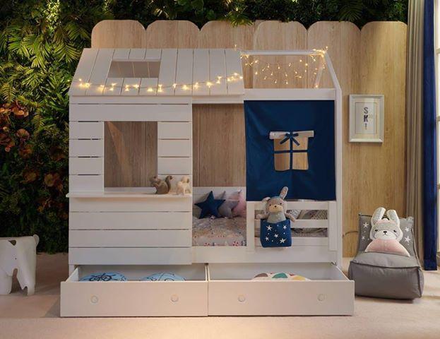 Hopscotch Kids Luna Hideout Kids Bed