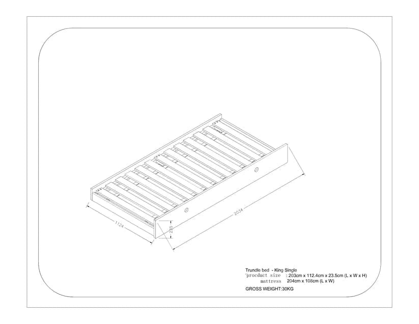 Trundle Bed Add-on