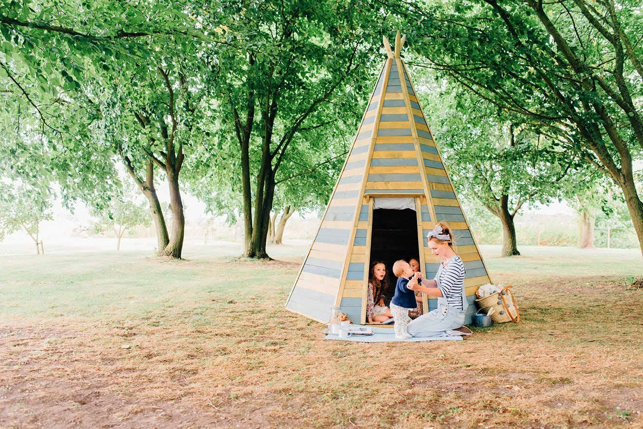 Plum® Grand Wooden Teepee Hideaway