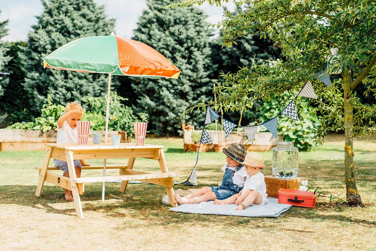 Plum® Picnic Table with Umbrella