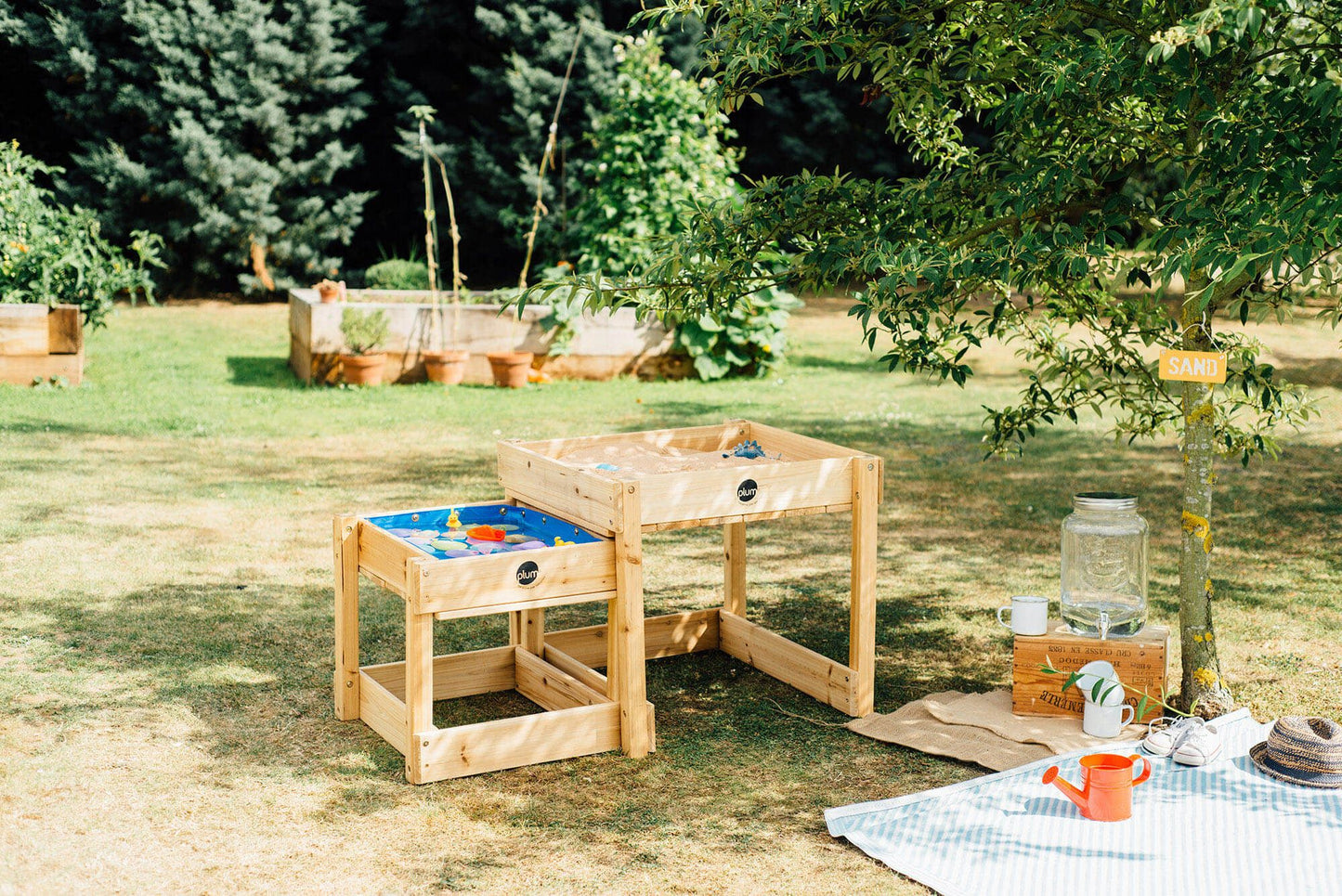 Plum® Sandy Bay Wooden Sand & Water Tables