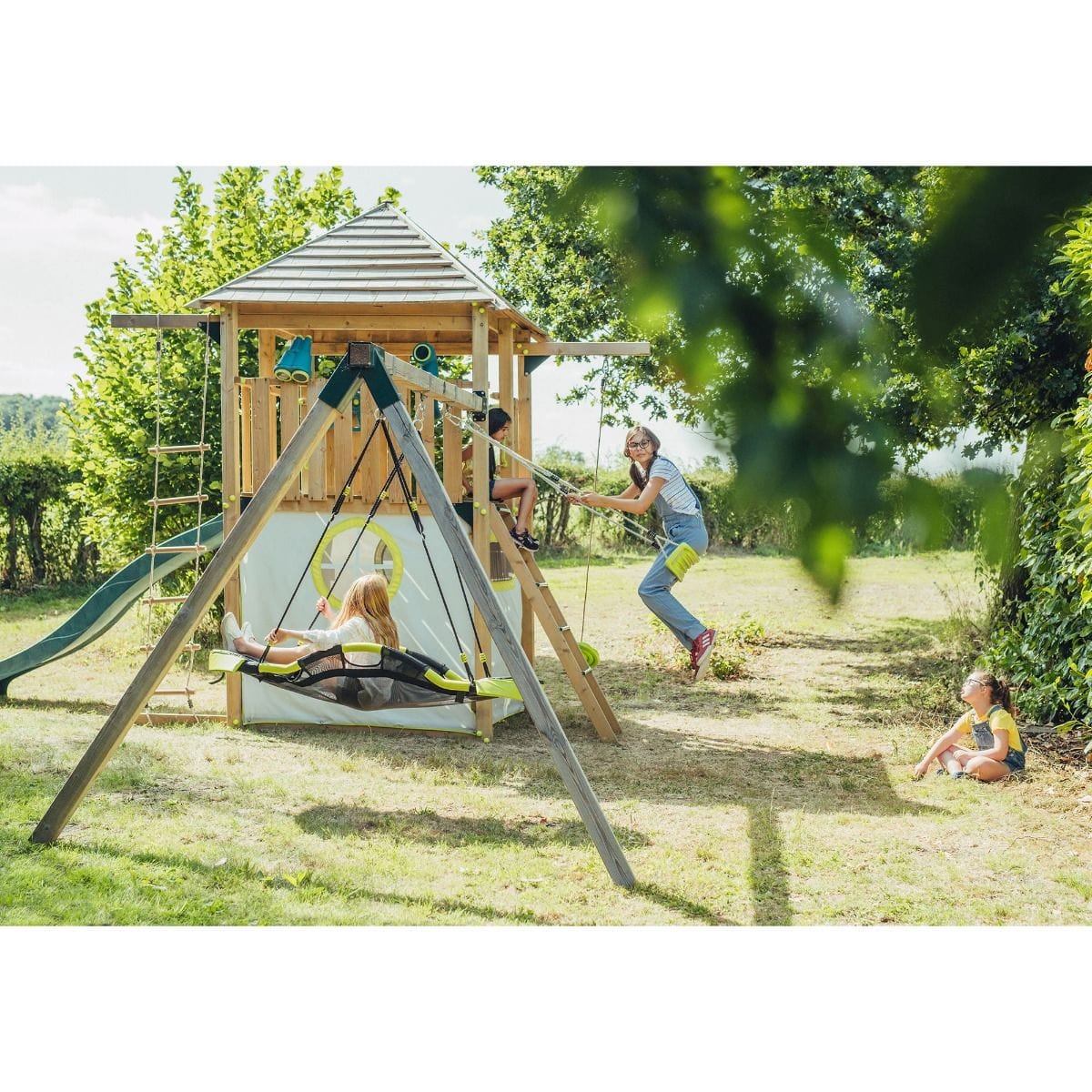 Plum® Wooden Sand & Picnic Table