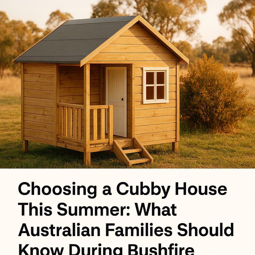 Choosing a Cubby House This Summer: What Australian Families Should Know During Bushfire Season