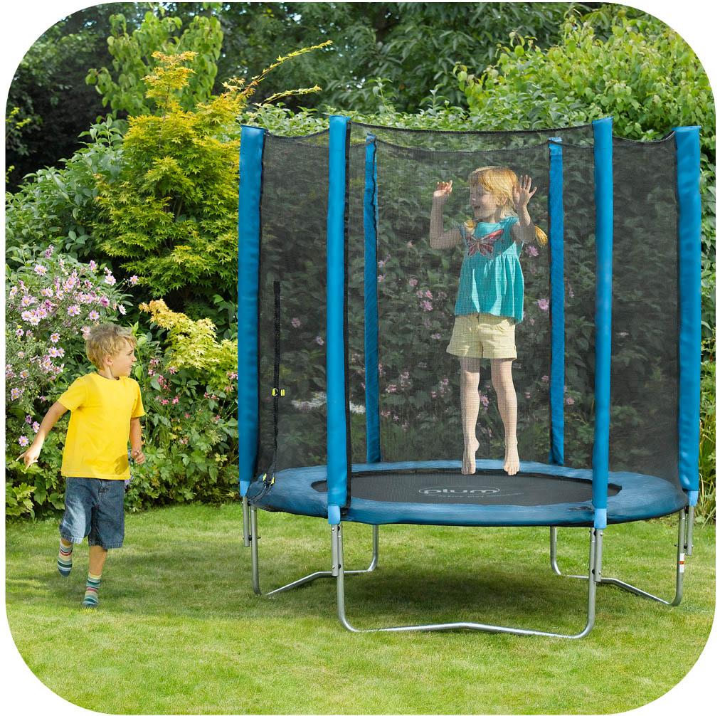 Plum 6ft Junior Trampoline Blue bubby cubby au