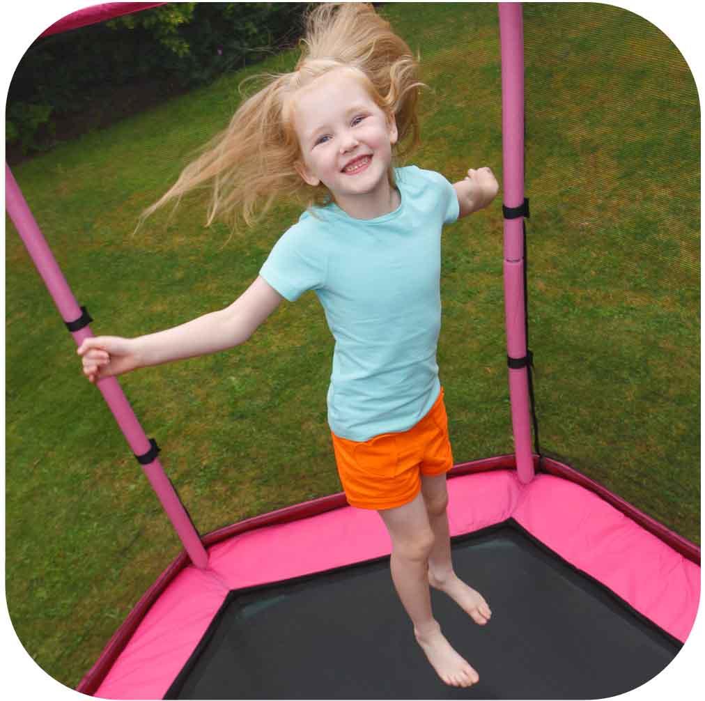 Plum 7ft Junior Jumper Trampoline Pink