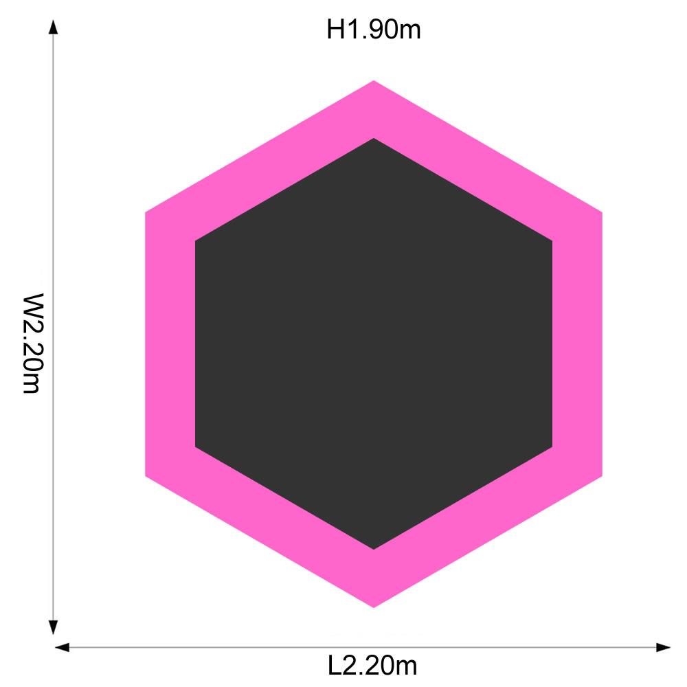 Plum 7ft Junior Jumper Trampoline Pink