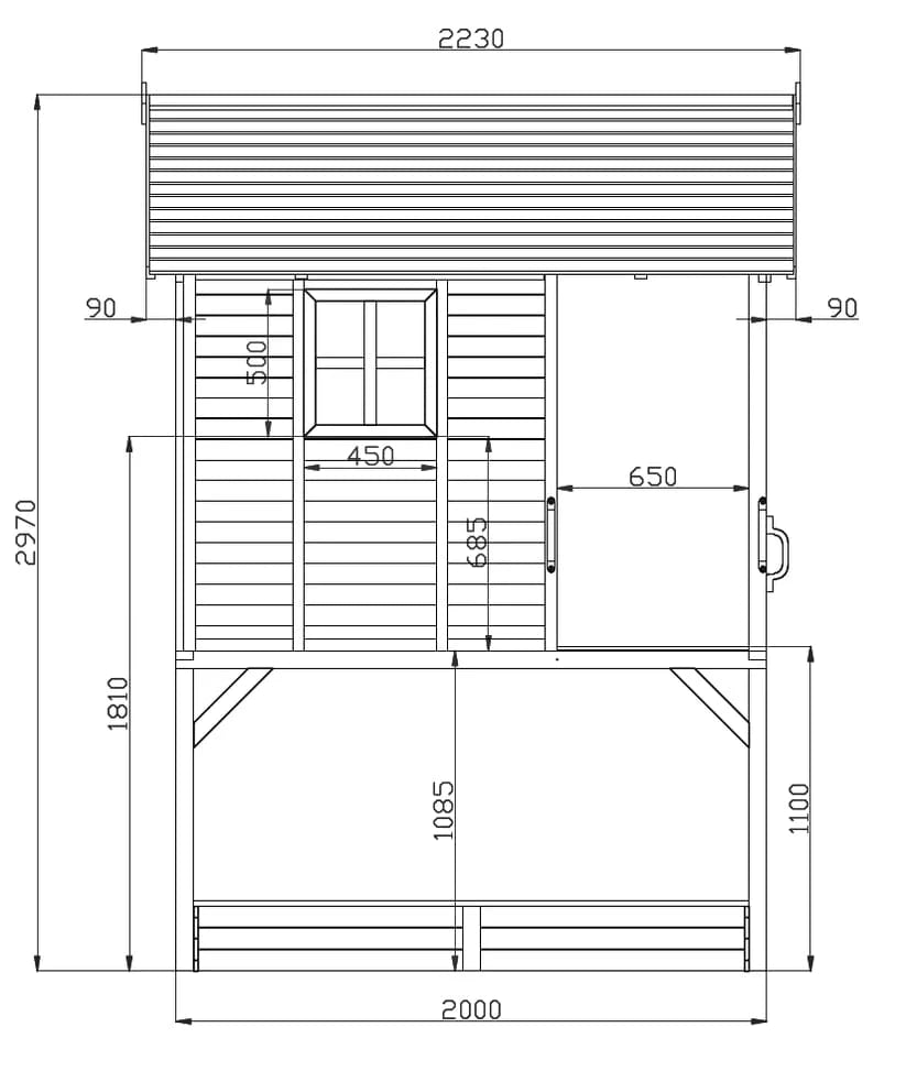 My Kidz Shack Cubby House