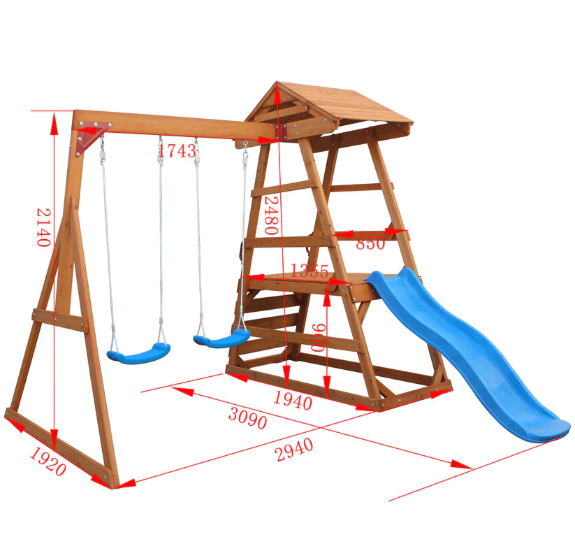 Swing Set-Blue