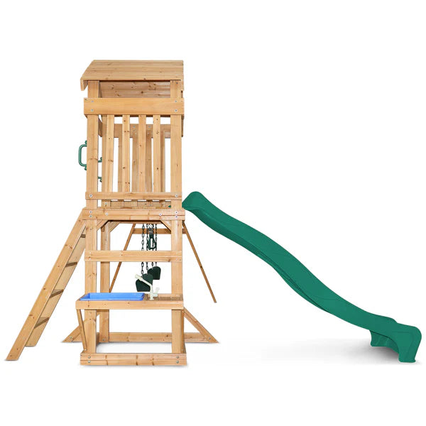 Albert Park Swing & Play Set (Green Slide)