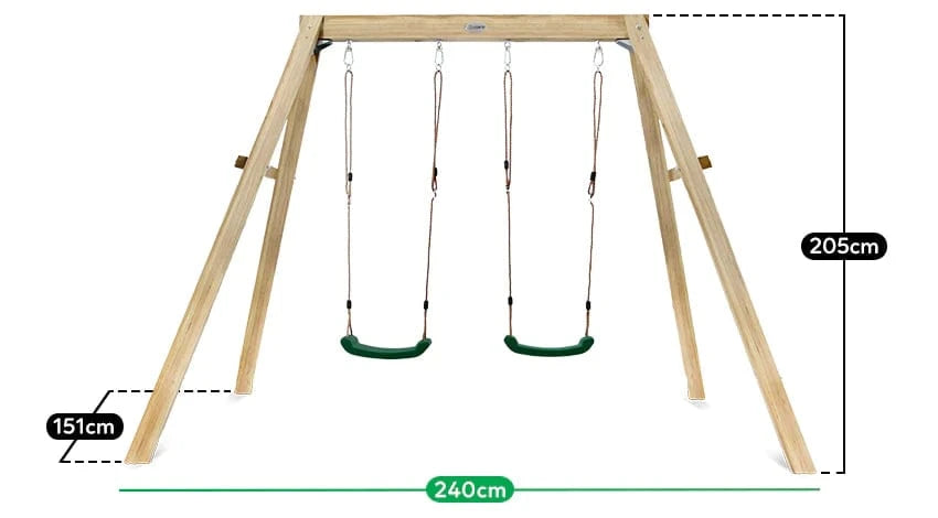 Lifespan Kids Holt 2-Station Swing Set