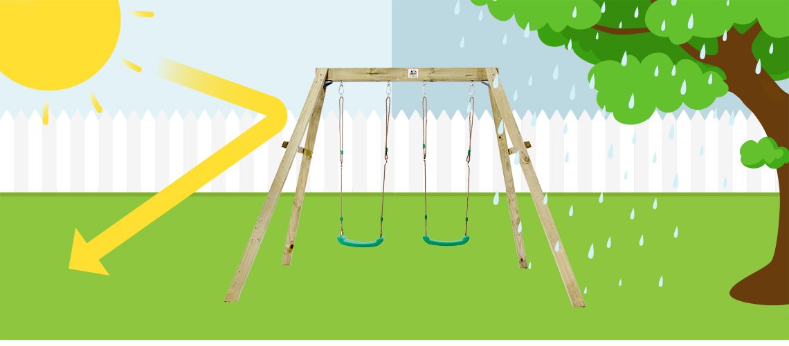 Lifespan Kids Holt 2-Station Swing Set