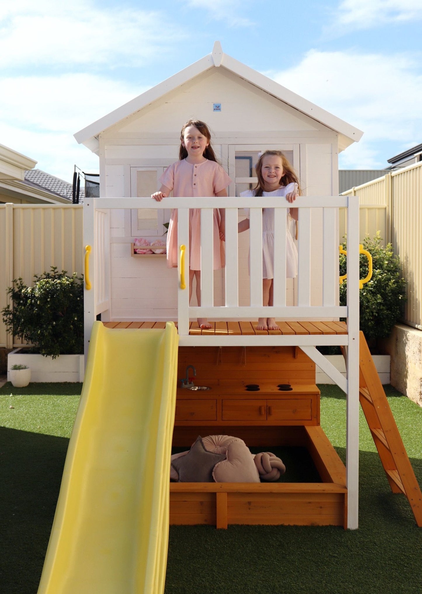 Inspiration Shack With Mud Kitchen & Slide