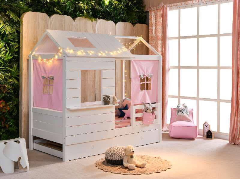 Cubby house best sale bunk bed