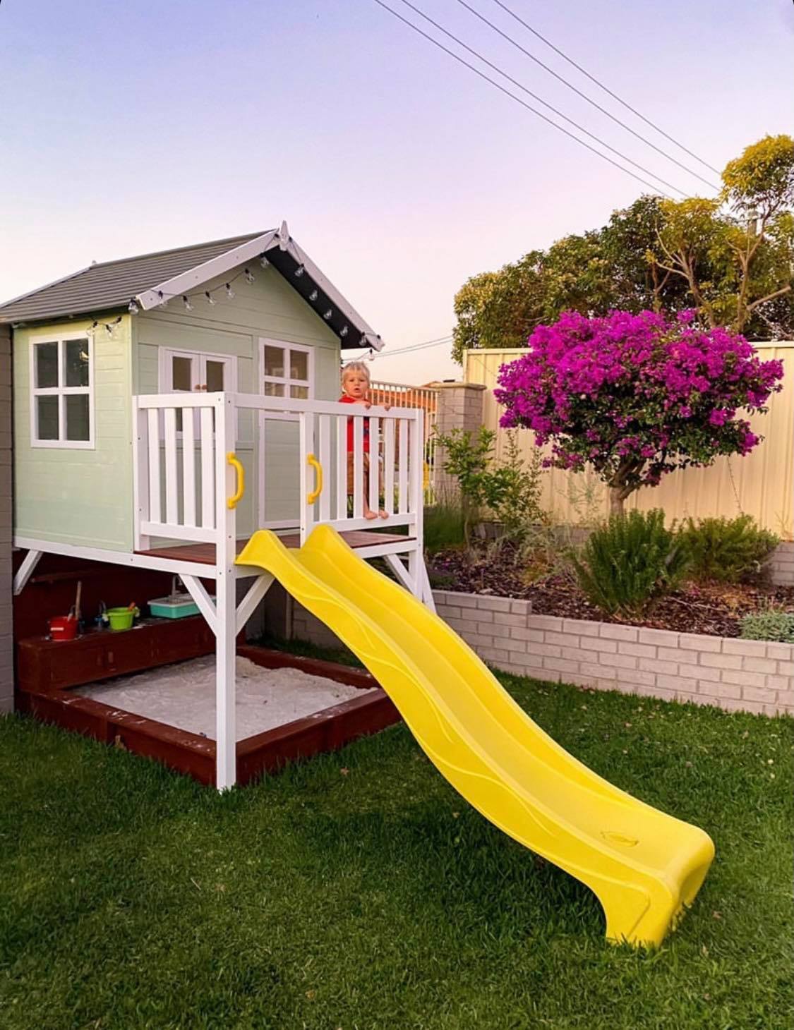 Inspiration Shack With Mud Kitchen & Slide