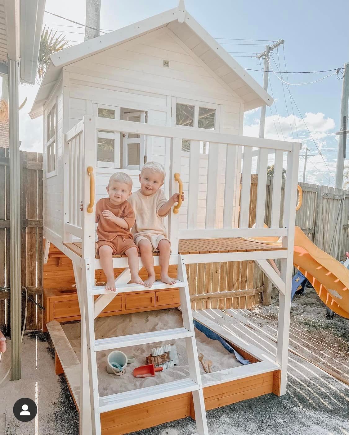 Inspiration Shack With Mud Kitchen & Slide